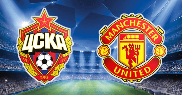 CSKA Moscow vs Manchester United Lượt trận thứ hai bảng A UEFA Champion League 2017-2018