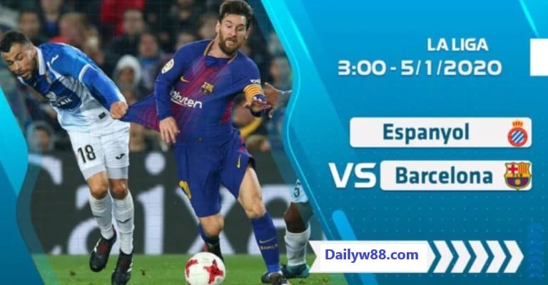 Soi kèo Espanyol vs Barcelona, 03h00' ngày 05/01/2020