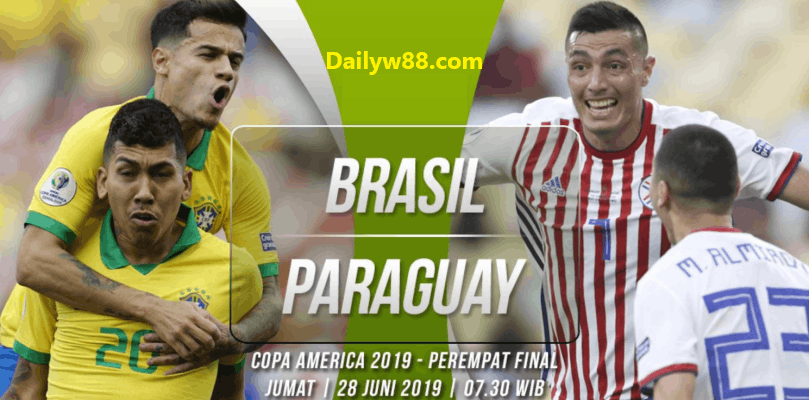 Dự đoán, soi kèo Brazil vs Paraguay, tứ kết Copa America 2019