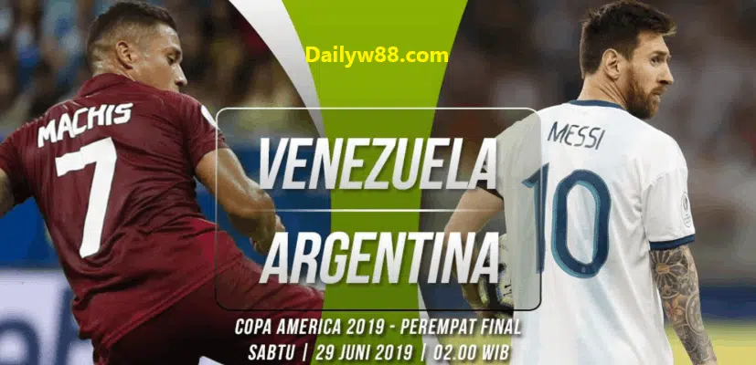 Dự đoán, soi kèo Venezuela vs Argentina, tứ kết Copa America 2019