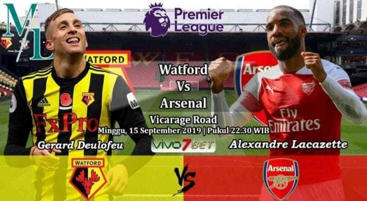 Dự đoán, soi kèo Watford vs Arsenal 22h30' ngày 15/9/2019