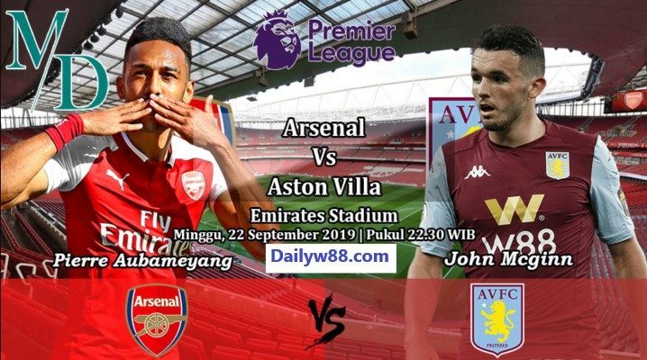 Dự đoán, soi kèo Arsenal vs Aston Villa 22h30' ngày 22/9/2019