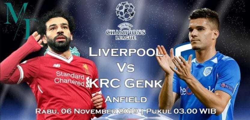 Dự đoán, soi kèo Liverpool vs Genk 03h00' ngày 06/11/2019