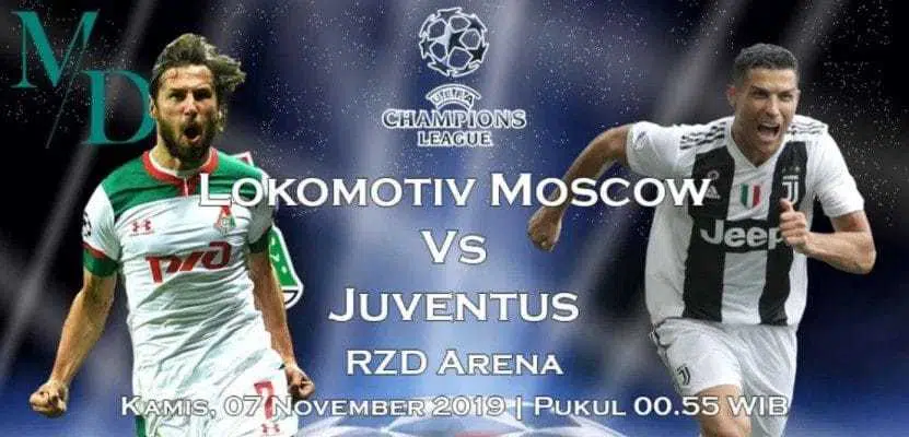 Soi kèo Lokomotiv Moscow vs Juventus 00h55' ngày 06/11/2019