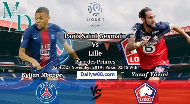 Dự đoán, soi kèo PSG vs Lille 23h00' ngày 23/11/2019