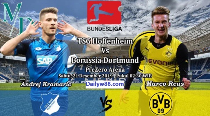 Soi kèo Hoffenheim vs Borussia Dortmund 02h30' ngày 21/12/2019