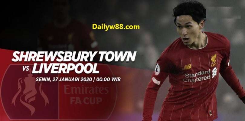 Soi kèo Shrewsbury Town vs Liverpool 00h00' ngày 27/01/2020