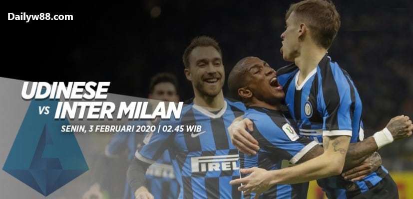 Soi kèo Udinese vs Inter Milan 02h45' ngày 03/02/2020