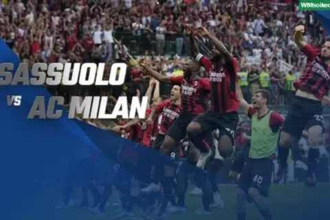 soi kèo trận Sassuolo vs AC Milan lúc 23h00 ngày 22/5/2022