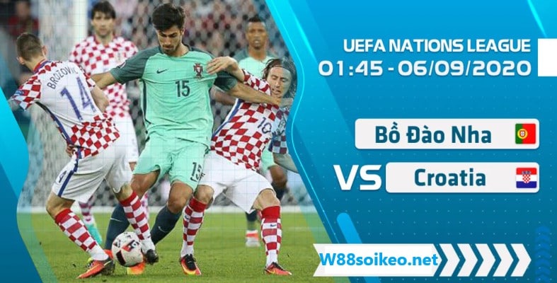 Soi kèo trận Bồ Đào Nha vs Croatia lúc 01h45' ngày 6/9/2020