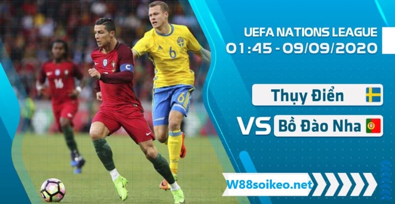 Soi kèo trận Thụy Điển vs Bồ Đào Nha 01h45' ngày 9/9/2020