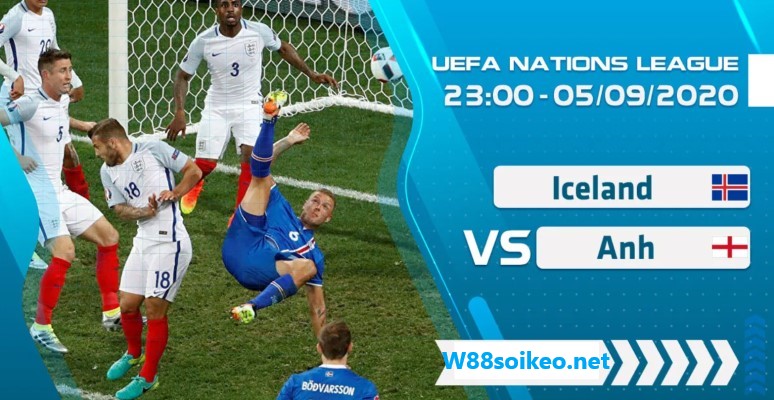Soi kèo trận Iceland vs Anh lúc 23h00' ngày 5/9/2020