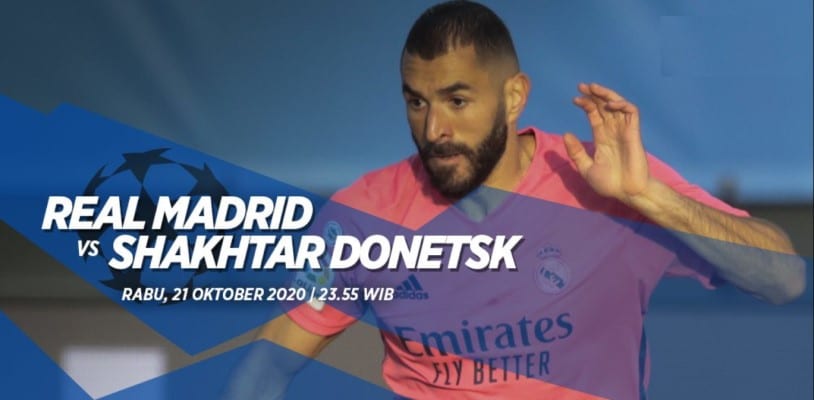 Soi kèo trận Real Madrid vs Shakhtar Donetsk 23h30 ngày 21/10/2020