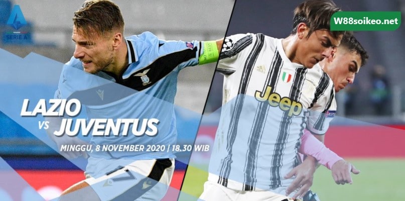 Soi kèo trận Lazio vs Juventus diễn ra lúc18h30' ngày 8/11/2020