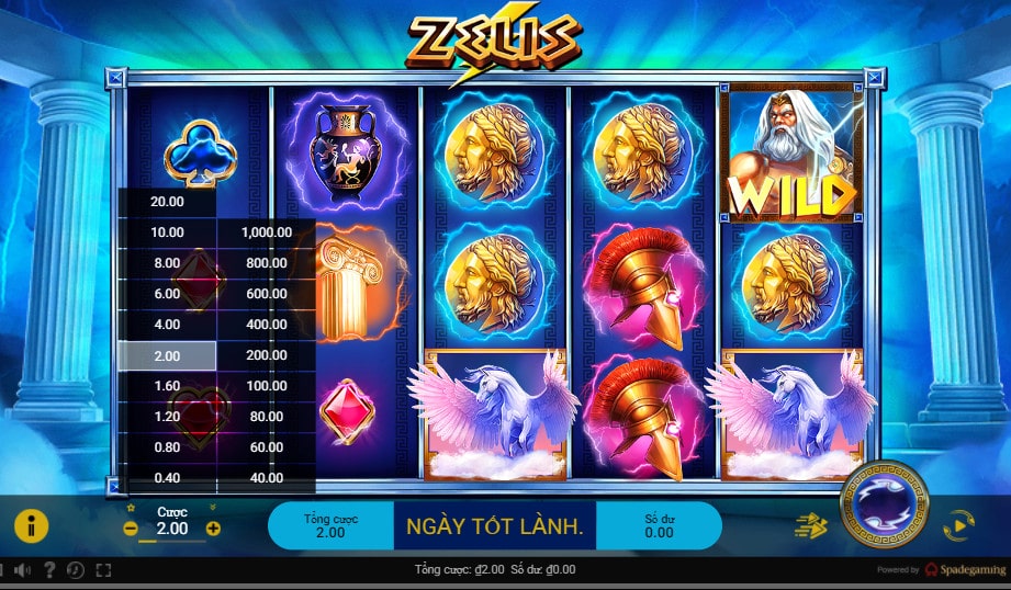 Zeus là trò chơi có tính chất đấu tranh