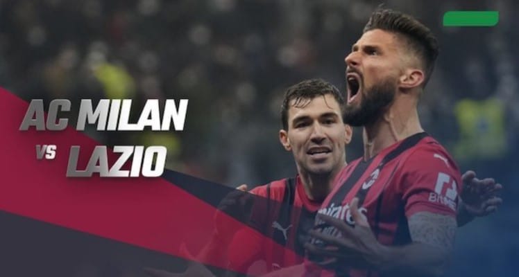 soi kèo trận AC Milan vs Lazio sẽ diễn ra lúc 03h00' ngày 10/2/2022