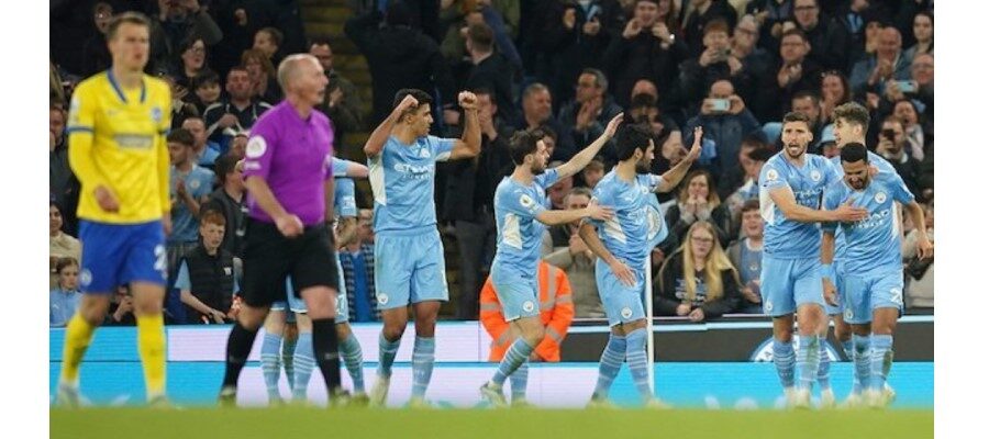 Video kết quả Manchester City vs Brighton: 3-0