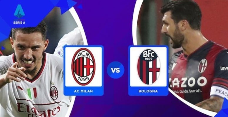 Dự đoán, soi kèo trận AC Milan vs Bologna