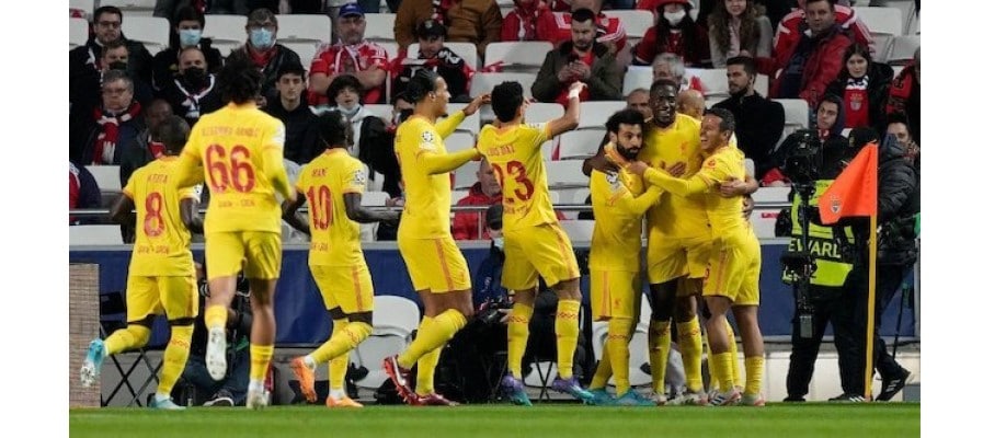 Video kết quả Benfica vs Liverpool: Tỷ số 1-3