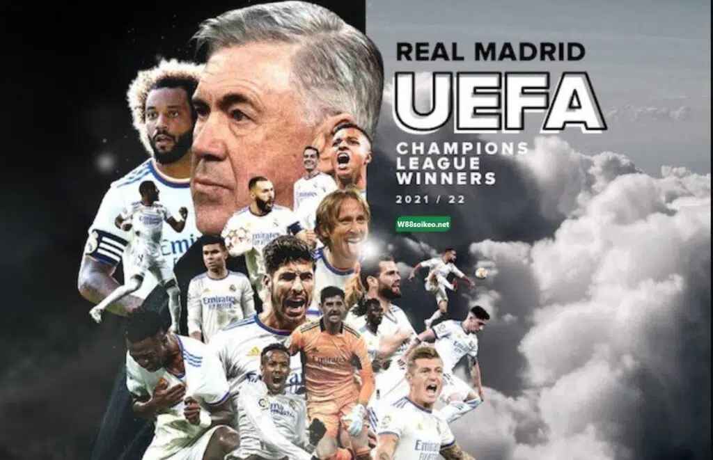 Real Madrid, nhà vô địch Champions League 2021-2022 (c) Ảnh AP