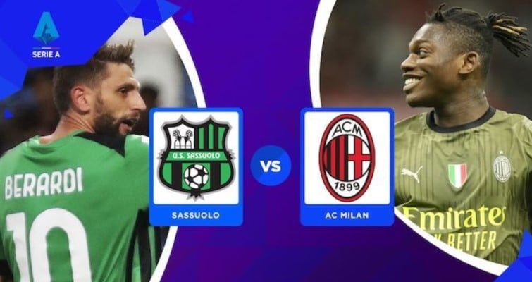Dự đoán, soi kèo trận Sassuolo vs AC Milan lúc 23h30 ngày 30/8/2022