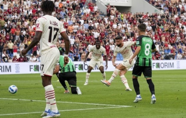 Video kết quả Sassuolo vs AC Milan