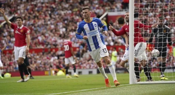 Video kết quả trận Manchester United vs Brighton: Tỷ số 1-2