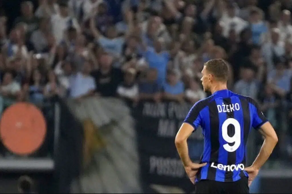 Tiền đạo của Inter Milan, Edin Dzeko (c) Ảnh AP