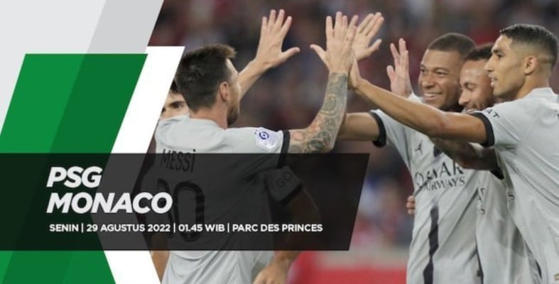 Soi kèo PSG vs Monaco lúc 01h45 ngày 29/8/2022
