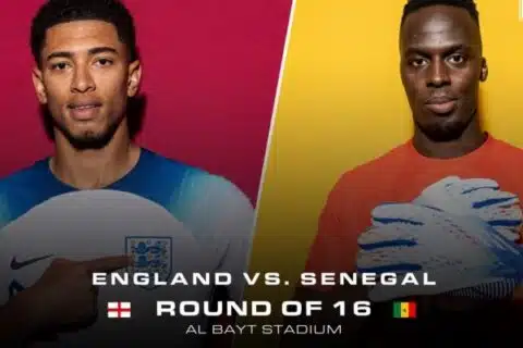 Soi kèo trận Anh vs Senegal