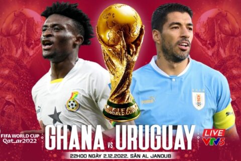 Soi kèo trận Ghana vs Uruguay