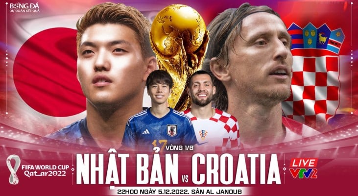 Soi kèo trận Nhật Bản vs Croatia