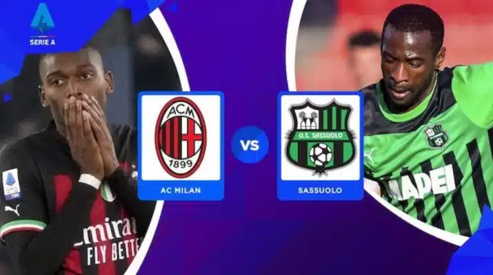 Soi kèo trận AC Milan vs Sassuolo diễn ra lúc 18h30 ngày 29/1/2023